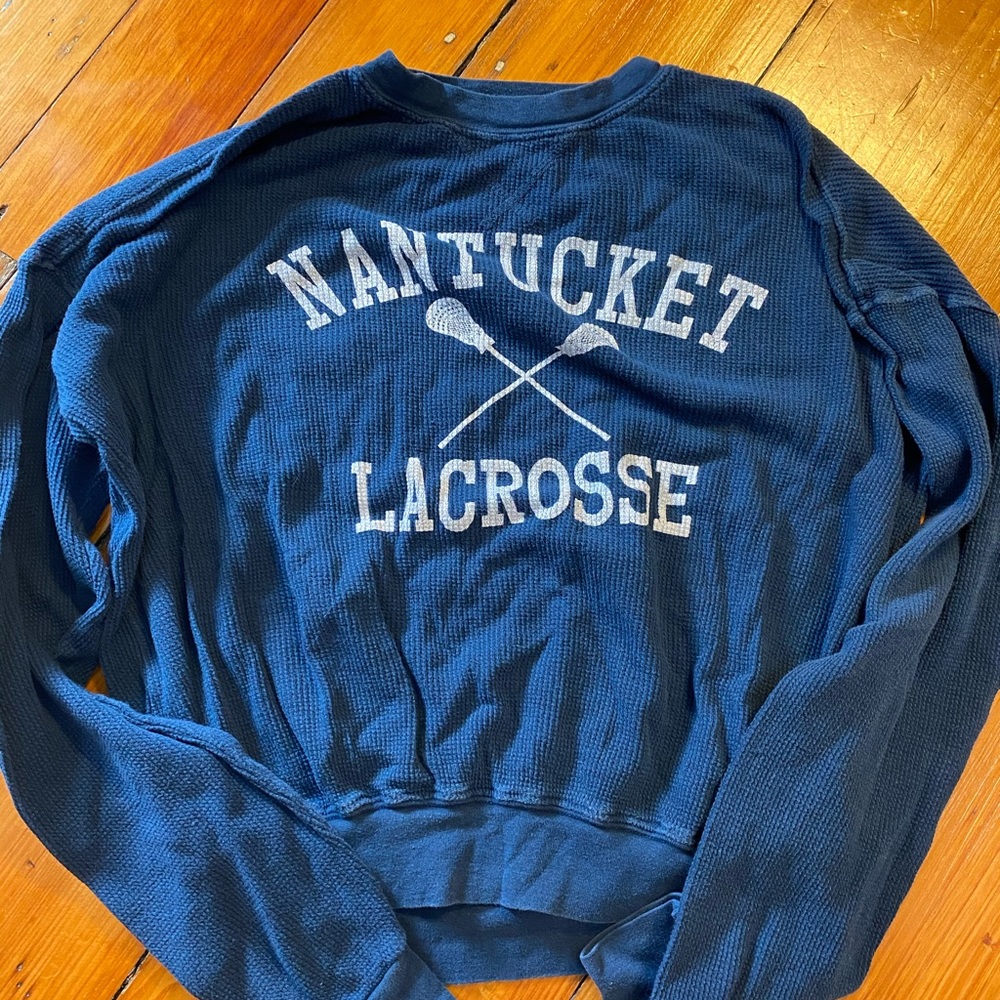 Brandy Melville waffle knit long sleeve